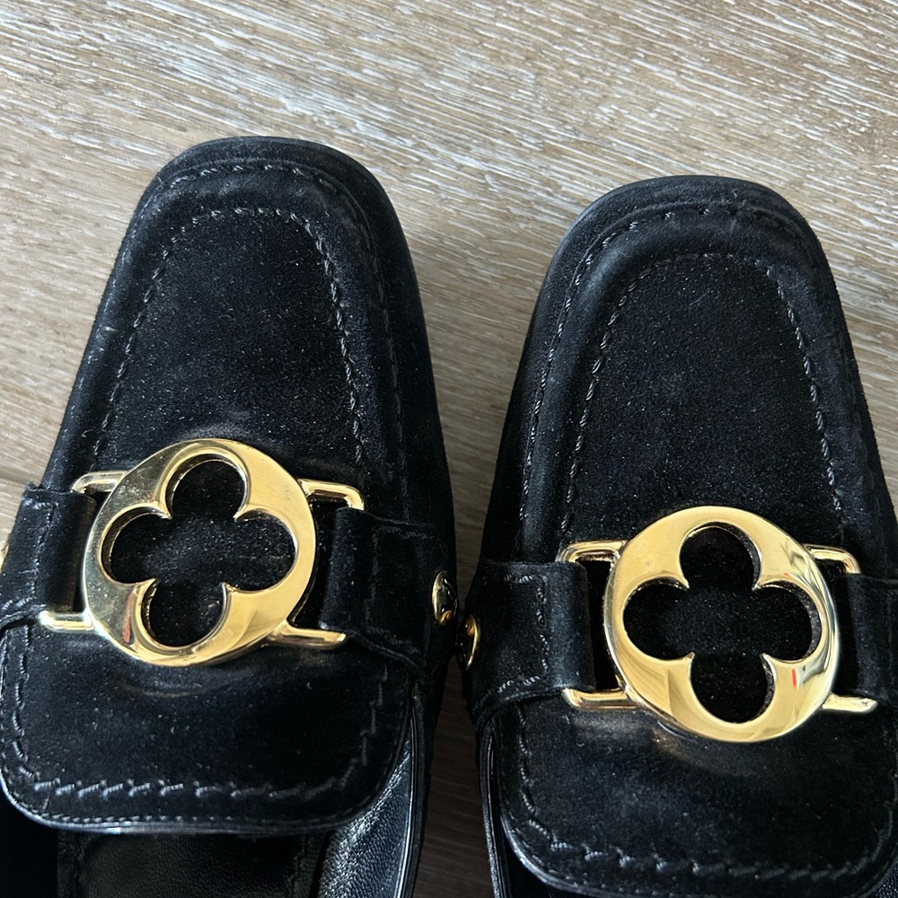 Louis Vuitton heel suede loafer - Picture 6 of 6